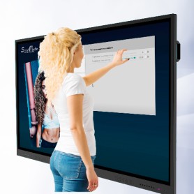 Smart Media SMA-865 visualizzatore di messaggi Pannello piatto interattivo 165,1 cm (65") LED 4K Ultra HD Nero Touch s (SMA-865)