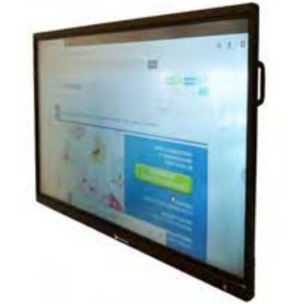 Smart Media SMAX75 lavagna interattiva 190,5 cm (75") 3840 x 2160 Pixel Touch screen Nero RF Wireless