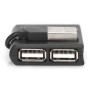 Digitus DA-70217 hub di interfaccia 480 Mbit/s Nero (DA-70217)
