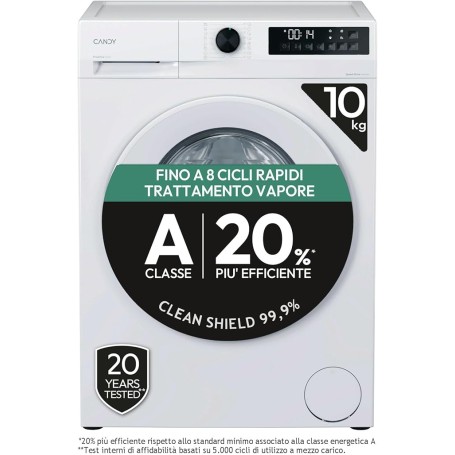 Candy GD 4108-S lavatrice Caricamento frontale 10 kg 1400 Giri/min Bianco (31020712)