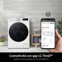 LG F4R7010TSWG Lavatrice 10kg AI DD, Classe A-10%, 1400 giri, TurboWash, Vapore