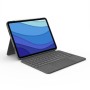 Logitech Combo Touch Grigio Smart Connector QWERTZ Svizzere (920-010143)
