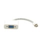 Kramer Electronics Mini DisplayPort (M) to 15−pin HD (F) 0,15 m VGA (D-Sub) Bianco (ADC-MDP/GF)