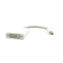 Kramer Electronics Mini DisplayPort (M) to DVI−D (F) 0,15 m DVI-D Bianco (ADC-MDP/DF)