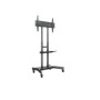 SUPPORTO MOBILE 800×600 con mensola REGOLABILE IN H PER SCHERMI FINO A 86'' ANCHE TOUCH SCREEN - OM07188