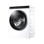 Haier Super Drum Series 9 HWD100-BD1499U1N lavasciuga Libera installazione Caricamento frontale Bianco (31019090)