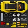 Mattel Brick Shop JFR88 gioco di costruzione