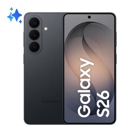 Samsung Galaxy S26 Smartphone AI, 256GB, Processore avanzato, Assistente Foto, Creative Studio, Camera 50 MP, 4300 mAh, Black (SM-S942BZKGEUE)