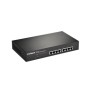 Edimax ES-1008P switch di rete Fast Ethernet (10/100) Supporto Power over Ethernet (PoE) Nero (ES-1008P)