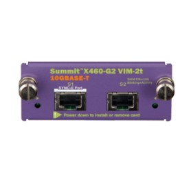 Extreme networks X460-G2 VIM-2t modulo del commutatore di rete 10 Gigabit Ethernet (16712)