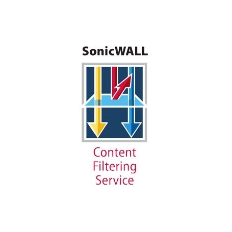 SonicWall Content Filtering Service Firewall Multilingua 1 anno/i (01-SSC-0234)