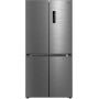 Midea MDRF632FIE46 frigorifero side-by-side Libera installazione 474 L E Grigio, Acciaio inox, Bianco