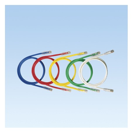 Panduit Category 6 UTP Patch Cord for Use with NetKey Category 6 Components cavo di rete Bianco 5 m (NK6PC5MY)