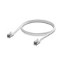 Ubiquiti UACC-Cable-Patch-Outdoor-C6A-1M-W cavo di rete Bianco Cat6a