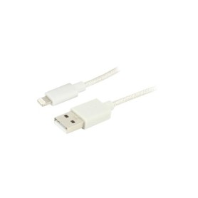 Ewent EW1277 cavo Lightning 1 m Nero, Bianco (WPC-FTH-49LC-1000)