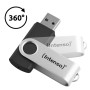 Intenso USB 64GB OFFICE LINE 3.2 Gen1 Silver-Black unità flash USB USB tipo A 3.2 Gen 1 (3.1 Gen 1) Nero, Argento (3543490)