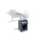 Rexel P515+ distruggi documenti Taglio a frammenti 55 dB Nero (2021515MEU)