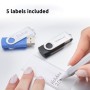 Intenso USB Flash Drive Office Line 3543595 3.2 5St. Multipack - 64 GB unità flash USB USB tipo A 3.2 Gen 1 (3.1 Gen 1) Multico