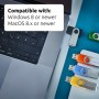 Intenso USB Flash Drive Office Line 3543595 3.2 5St. Multipack - 64 GB unità flash USB USB tipo A 3.2 Gen 1 (3.1 Gen 1) Multico