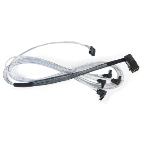 Microsemi ADAPTEC I-RA-HDMSAS-4RASATA-SB 0,8 m 6 Gbit/s Grigio (2279900-R)