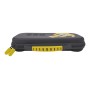 PowerA 1521515-01 custodia per console portatile Custodia rigida Nintendo Grigio, Giallo