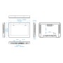 Loop24 LM-8058 espositore per sale riunioni 20,3 cm (8") 1280 x 800 Pixel LED 802.11a, 802.11b, 802.11g, Wi-Fi 4 (802.11n), Wi-F (LTF-0010)