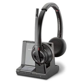 POLY W8220/A, UC Cuffia Padiglione auricolare Bluetooth Nero (207325-12)
