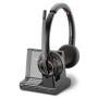 POLY W8220/A, UC Cuffia Padiglione auricolare Bluetooth Nero (207325-12)
