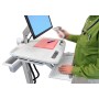 Ergotron StyleView EMR with LCD Arm, SLA Powered, EU Alluminio, Grigio, Bianco Carrello multimediale (SV42-6201-2)