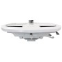Ergotron StyleView EMR Cart with LCD Pivot, LiFe Powered, EU Alluminio, Grigio, Bianco Pannello piatto Carrello mu (SV42-6302-2)
