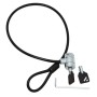 Ergotron 97-702 cavo di sicurezza Nero, Argento 0,095 m (97-702)