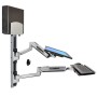 Ergotron 45-358-026 supporto da tavolo per Tv a schermo piatto 106,7 cm (42") Argento (45-358-026)