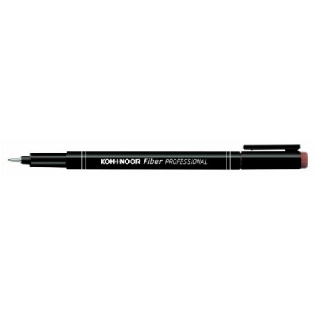 Koh-I-Noor Fiber Professional penna tecnica Nero 6 pz (DH21005A)