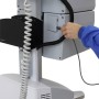 Ergotron StyleView Bianco Pannello piatto Carrello multimediale (SV44-57T1-2)