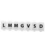 GIMA 25832 organizzatore per pillole 7 (25832)