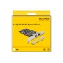 DeLOCK Scheda PCI Express x2 per 2 x RJ45 2,5 Gigabit LAN (89392)
