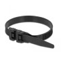 DeLOCK 18887 fascetta Releasable cable tie Nylon Nero 10 pz
