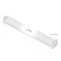DeLOCK Manicotto intrecciato con gancio e anello di fissaggio da 2 m x 19 mm bianco (20702)