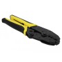DeLOCK 90295 pinza crimpatrice Nero, Giallo