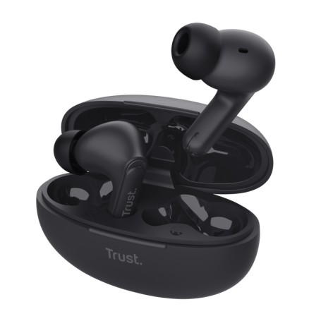 YAVI BT ENC EARBUDS BLACK (25296)