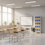 HELGI HLGPSL30BO armadio per la scuola e l'aula scolastica Blu, Arancione