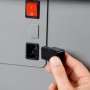 Dahle 410 distruggi documenti Triturazione incrociata 52 dB 26 cm Grigio (50414-12652)