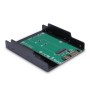 Inter-Tech KT001B scheda di interfaccia e adattatore Interno SATA (88885370)