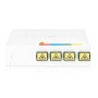 Digitus Alloggiamento FTTH con 4 accoppiamenti SC SX (DN-931094)