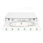 Digitus Scatola di giunzione per fibre ottiche, assemblata, 6x LC-APC DX, OS2 (DN-96330/9APC)
