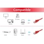 Equip 625426 cavo di rete Rosso 10 m Cat6 U/UTP (UTP)