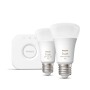 Philips Hue White and Color ambiance Starter Kit Bridge + 2 Lampadine Smart E27 75W (919412535401)