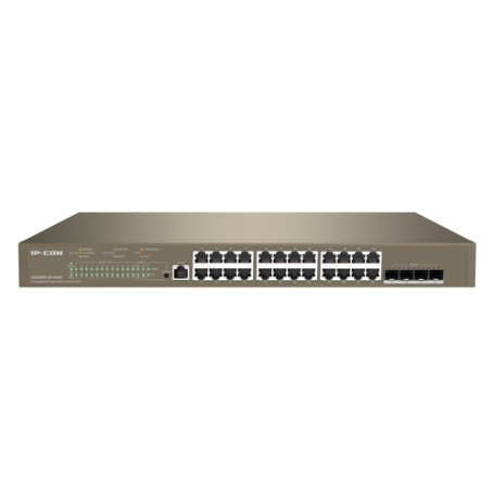 IP-COM Networks G5328XP-24-410W switch di rete Gestito L3 Gigabit Ethernet (10/100/1000) Supporto Power over Ethernet (PoE) Grig