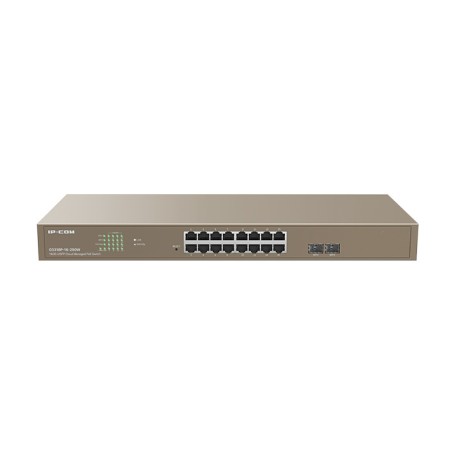 IP-COM Networks G3318P-16-250W switch di rete Gestito L2 Gigabit Ethernet (10/100/1000) Supporto Power over Ethernet (PoE) Grigi
