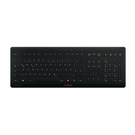 CHERRY Stream tastiera Universale Wireless a RF + USB QWERTZ Tedesco Nero (JK-8552DE-2)